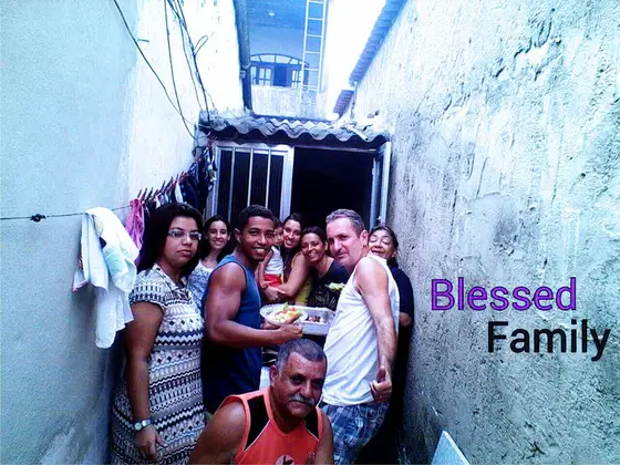 Família reunida, a base de tudo
