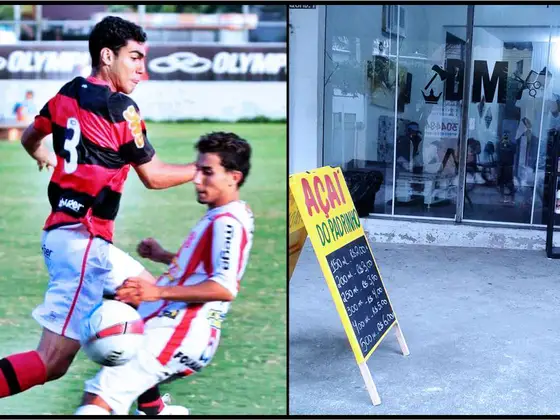 Jhony no futebol e o açaí na DM Barber Shop